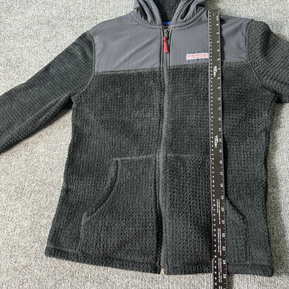 Vineyard Vines Sweater Mens Small Terry Cloth Full Zip Dockside Waffle - Picture 11 of 14